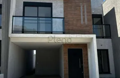 Sobrado à venda em valinhos, chácaras silvania, com 3 suítes, com 144 m², condomínio vila di mônaco