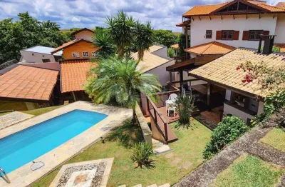 Sobrado à venda em campinas, loteamento caminhos de são conrado (sousas), com 6 quartos, com 300 m²