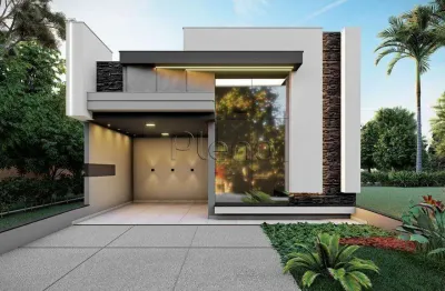 Casa à venda em indaiatuba, loteamento park gran reserve, com 3 quartos, com 137 m²