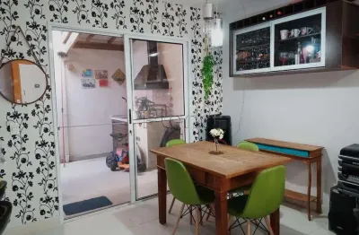 Sobrado à venda em campinas, parque imperador, com 3 quartos, com 80 m², condomínio vila dália