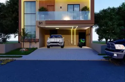 Sobrado à venda em paulínia, vila monte alegre, com 3 suítes, com 200 m²