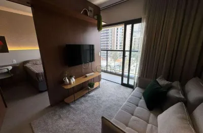 Apartamento à venda em campinas, cambuí, com 1 suíte, com 42 m², mm536