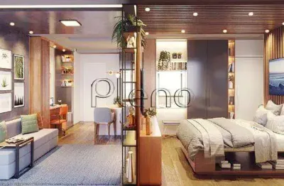 Apartamento à venda em campinas, centro, com 1 suíte, com 46 m², sirius patriani