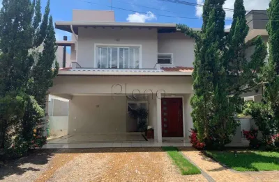 Sobrado à venda em valinhos, condomínio morada das nascentes, com 3 suítes, com 292.52 m²
