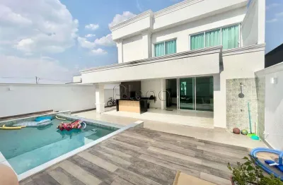 Sobrado à venda em indaiatuba, jardins di roma, com 3 suítes, com 242 m²