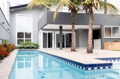 Casa à venda em indaiatuba, residencial beira da mata, com 4 quartos, com 268 m²