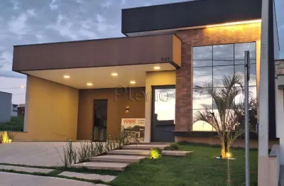 Casa à venda em indaiatuba, caldeira, com 3 quartos, com 204 m², residencial evidencias