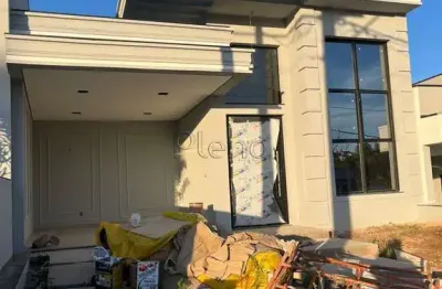 Casa à venda em indaiatuba, jardim olinda, com 3 suítes, com 140 m², condomínio park gran reserve