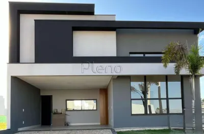 Casa à venda em indaiatuba, loteamento park gran reserve, com 3 suítes, com 184 m²