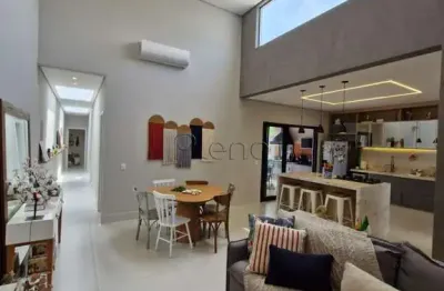 Casa à venda em indaiatuba, loteamento park gran reserve, com 3 suítes, com 171 m²