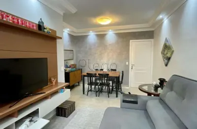 Apartamento à venda em campinas, parque das flores, com 3 quartos, com 75 m², aquarela