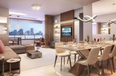Apartamento à venda em campinas, nova campinas, com 3 suítes, com 105 m², meraki patriani