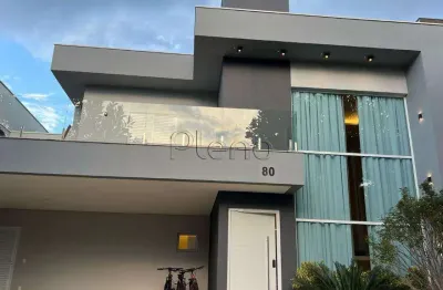 Sobrado à venda em indaiatuba, jardins di roma, com 3 suítes, com 251 m²