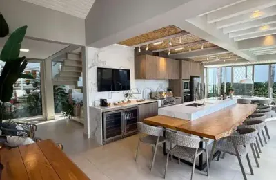 Casa à venda em campinas, vila hollândia, com 4 suítes, com 380 m², condomínio residencial colina
