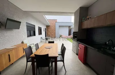 Casa à venda em valinhos, loteamento residencial santa gertrudes, com 3 suítes, com 177 m²
