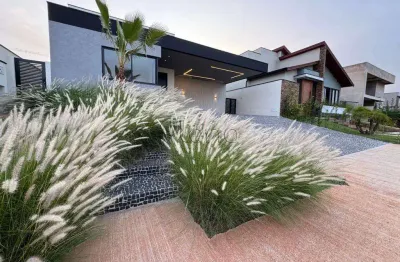 Casa à venda em campinas, loteamento parque dos alecrins, com 3 suítes, com 280 m²
