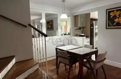 Sobrado à venda em campinas, mansões santo antônio, com 3 quartos, com 142 m², reserva aram