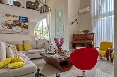 Sobrado à venda em campinas, swiss park, com 4 suítes, com 367 m²