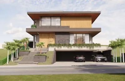 Sobrado à venda em campinas, loteamento mont blanc residence, com 4 suítes, com 530 m²