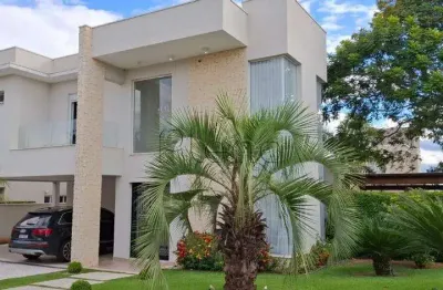 Sobrado à venda em indaiatuba, chácara areal, com 5 suítes, com 371 m²
