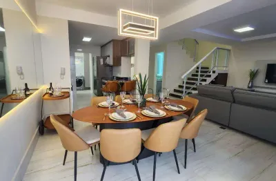 Sobrado à venda em campinas, loteamento alphaville campinas, com 4 quartos, com 208 m²