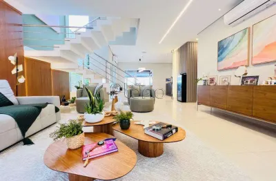 Sobrado à venda em campinas, swiss park, com 3 suítes, com 276 m²