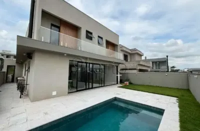 Sobrado à venda em campinas, loteamento residencial arborais, com 3 suítes, com 353.53 m²