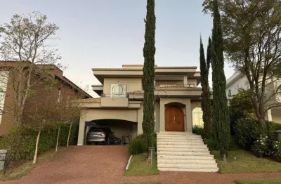 Sobrado à venda em campinas, alphaville dom pedro, com 4 suítes, com 370.37 m², alphaville dom pedro