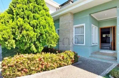 Sobrado à venda em valinhos, condominio morada das nascentes, com 4 quartos, com 273 m²