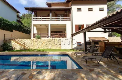 Sobrado à venda e para alugar em valinhos, chácara flora, com 4 suítes, com 450 m², chácara flora