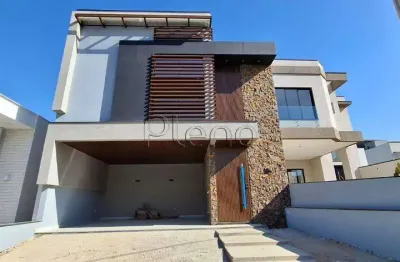 Sobrado à venda em indaiatuba, loteamento park gran reserve, com 3 suítes, com 190 m²