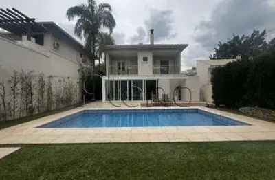 Sobrado à venda em campinas, loteamento alphaville campinas, com 4 quartos, com 400 m²