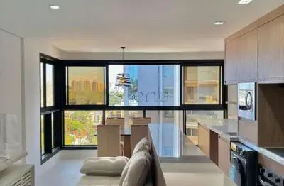 Apartamento para alugar em campinas, nova campinas, com 1 suíte, com 49.24 m², halma 199