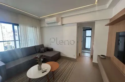 Apartamento à venda em campinas, cambuí, com 1 quarto, com 51 m², mm536