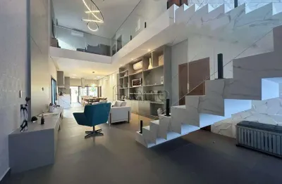 Sobrado à venda em indaiatuba, jardim santa rita, com 4 suítes, com 357 m², condomínio helvétia park