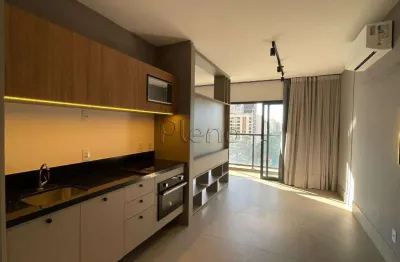 Apartamento para alugar em campinas, cambuí, com 1 suíte, com 42 m², mm536