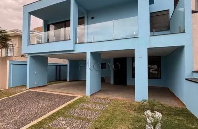 Sobrado para alugar em campinas, swiss park, com 5 suítes, com 380 m²