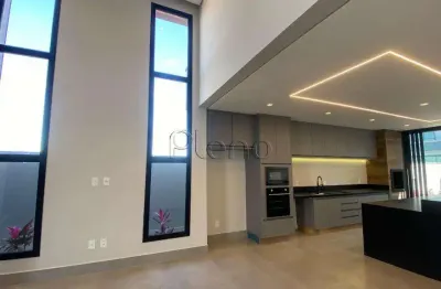 Casa à venda em paulínia, parque brasil 500, com 3 suítes, com 189 m², santorini residencial club
