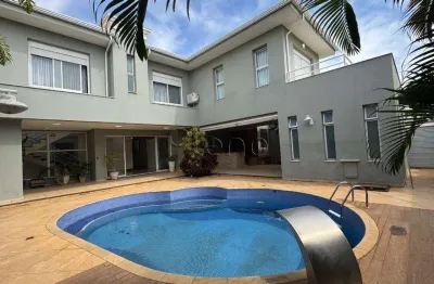 Sobrado para alugar em campinas, swiss park, com 4 quartos, com 407 m²