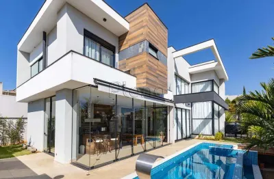 Sobrado à venda e para alugar em campinas, swiss park, com 3 suítes, com 358 m²