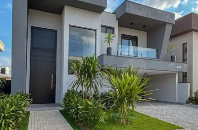 Sobrado à venda em campinas, loteamento residencial arborais, com 4 suítes, com 285 m²