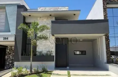 Casa à venda em indaiatuba, loteamento park gran reserve, com 3 suítes, com 145 m²