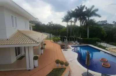 Sobrado para alugar em valinhos, village sans souci, com 5 suítes, com 1200 m²