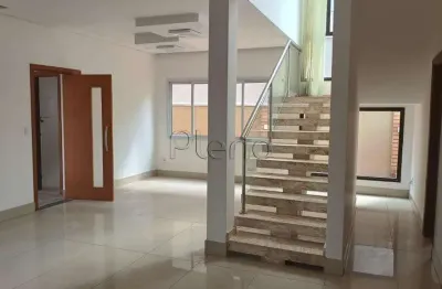 Sobrado para alugar em campinas, loteamento parque dos alecrins, com 4 quartos, com 262 m²