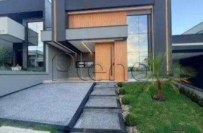 Casa à venda em indaiatuba, loteamento park gran reserve, com 3 suítes, com 136 m²