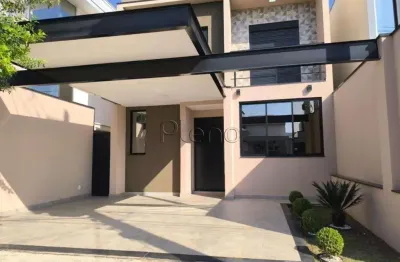 Sobrado à venda em indaiatuba, jardim park real, com 3 suítes, com 155 m²