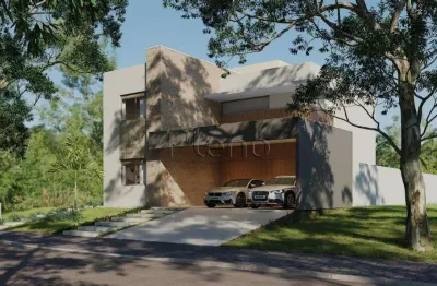 Sobrado à venda em campinas, loteamento residencial arborais, com 4 suítes, com 355 m²