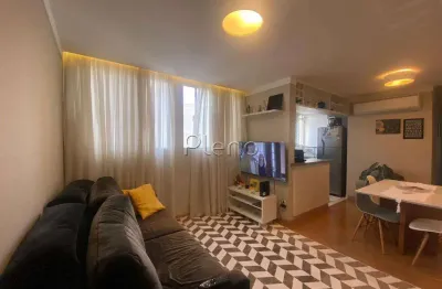 Apartamento à venda em campinas, bonfim, com 2 quartos, com 60 m², condomínio residencial araça