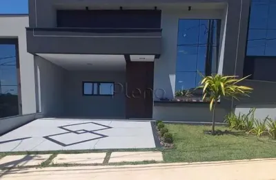 Casa à venda em indaiatuba, loteamento park gran reserve, com 3 suítes, com 140 m²