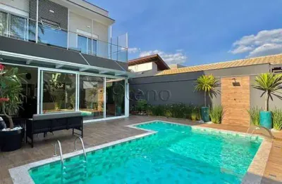 Sobrado à venda em Campinas, Swiss Park, com 3 suítes, com 260 m²